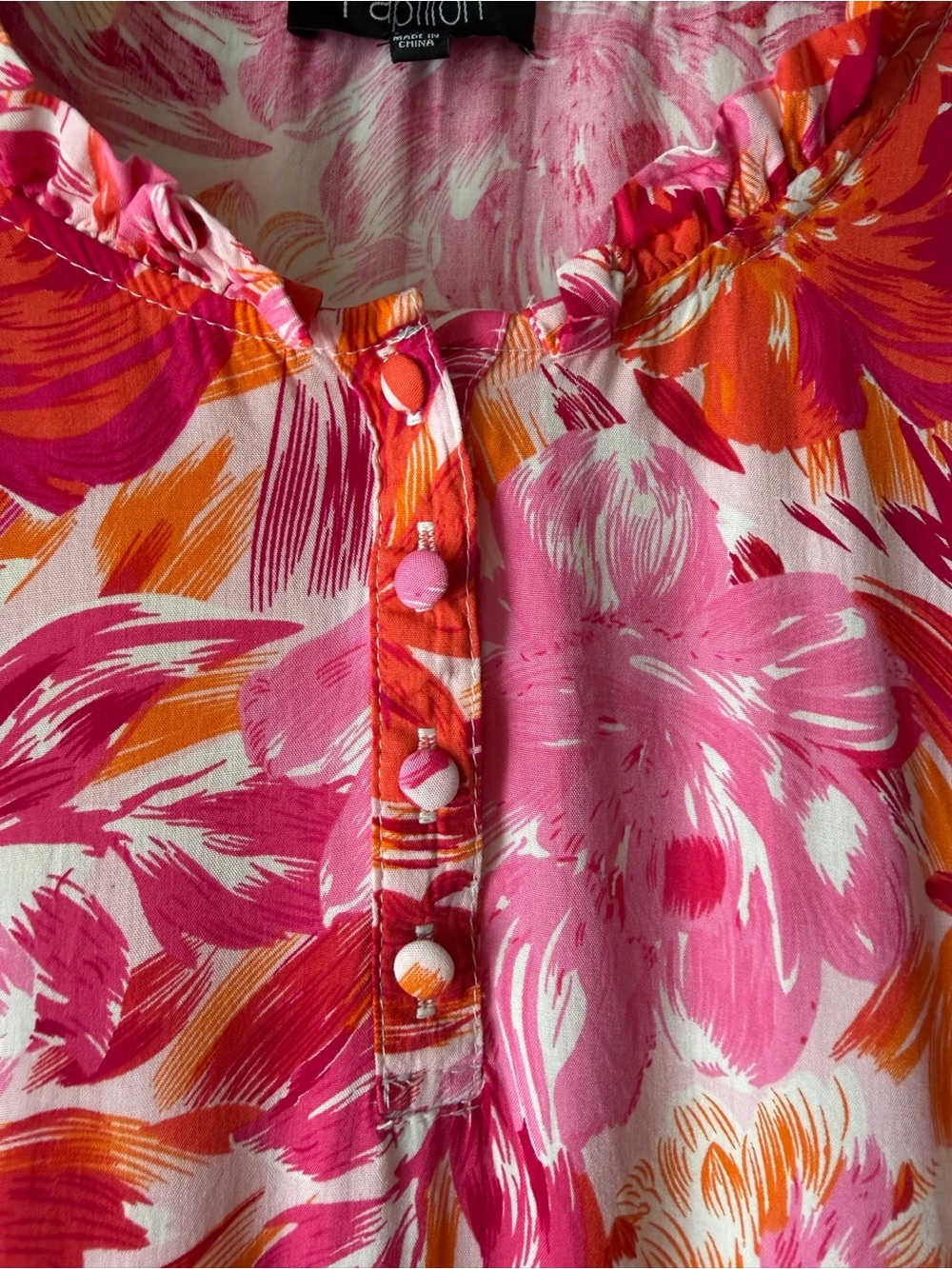 Sleeveless Bright Floral Ruffle-Hem Dress 🌺 - Picture 4 of 7